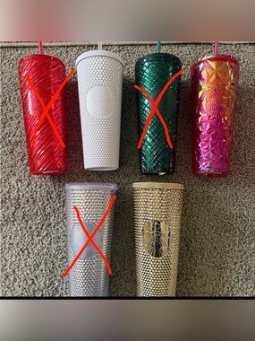 24 oz Textured Starbucks Vibrant Tumbler